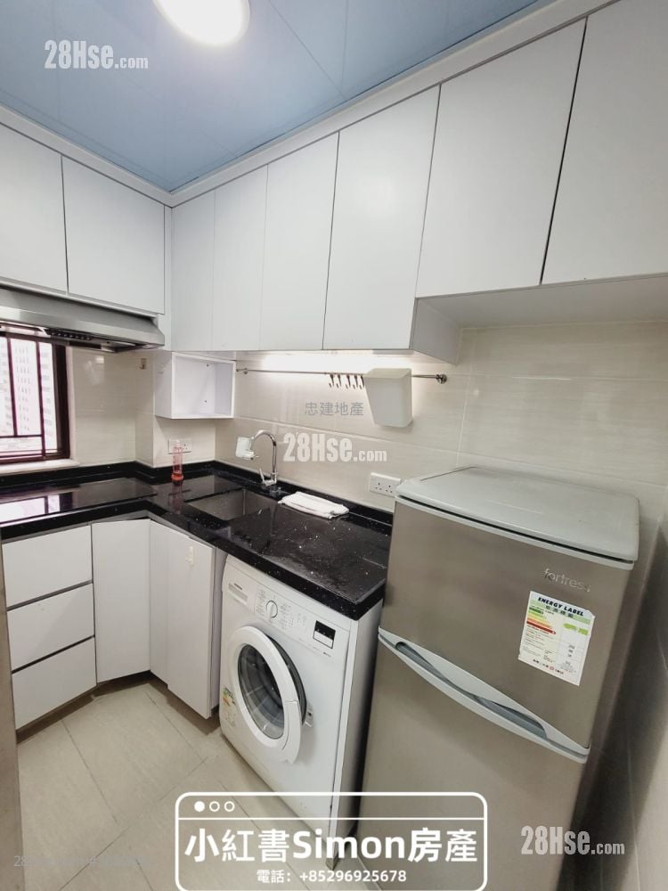 恒信大廈 租盤 2 房 , 1 浴室 353 平方呎