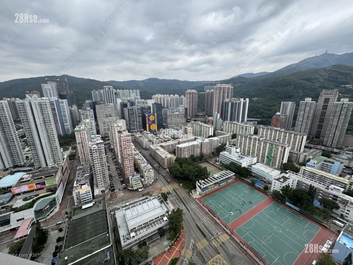 万景峯 租盘 3 房 , 2 浴室 670 平方尺