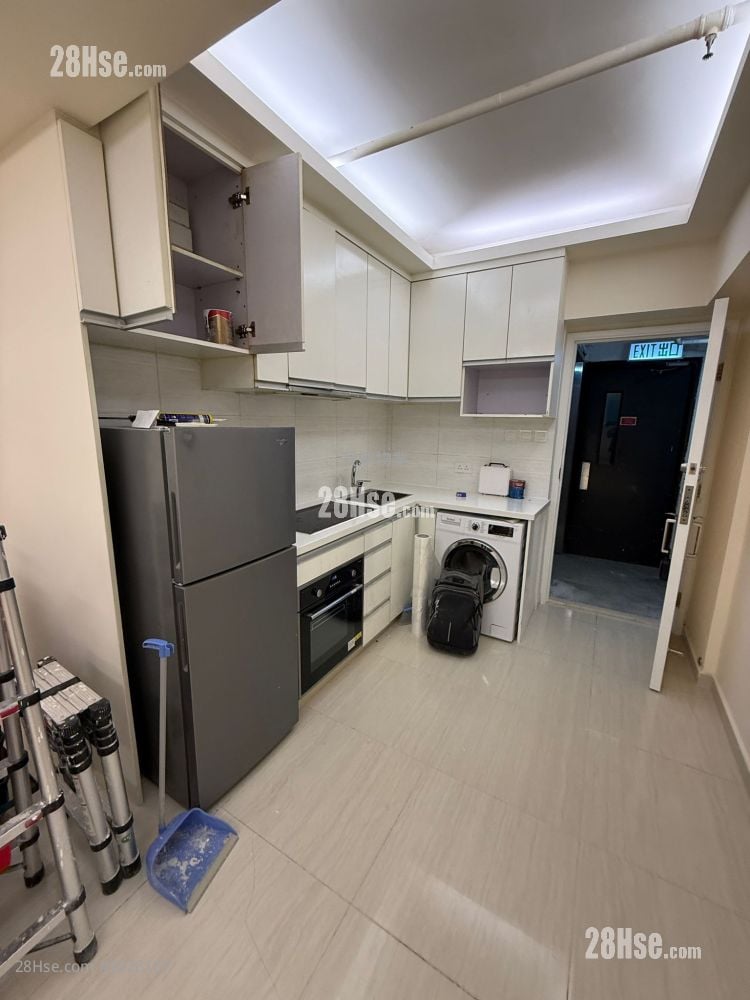 恒乐大厦 租盘 开放式间隔 , 1 浴室 500 平方尺