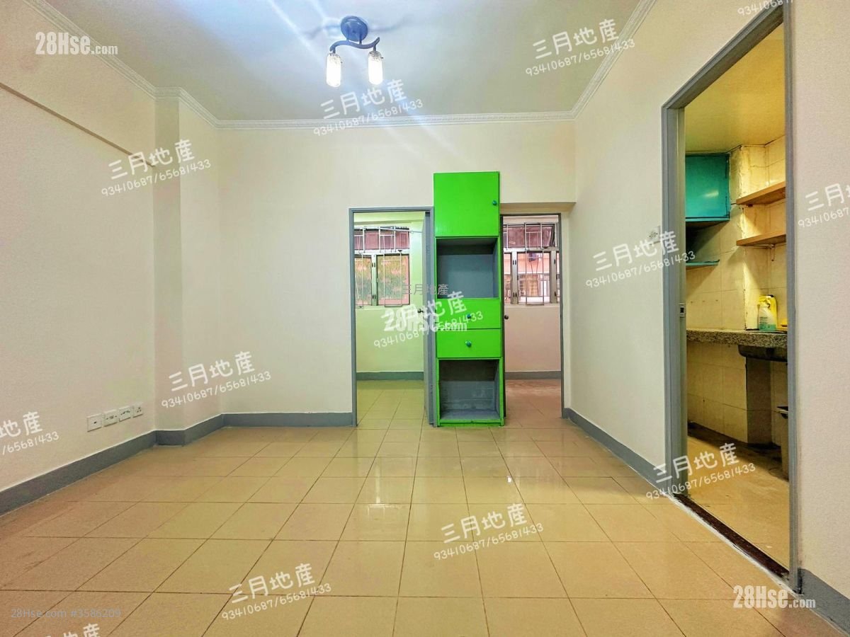 必發大廈 售盤 2 房 , 1 浴室 376 平方呎