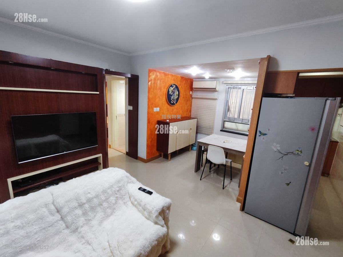 威德阁 租盘 2 房 , 1 浴室 504 平方尺