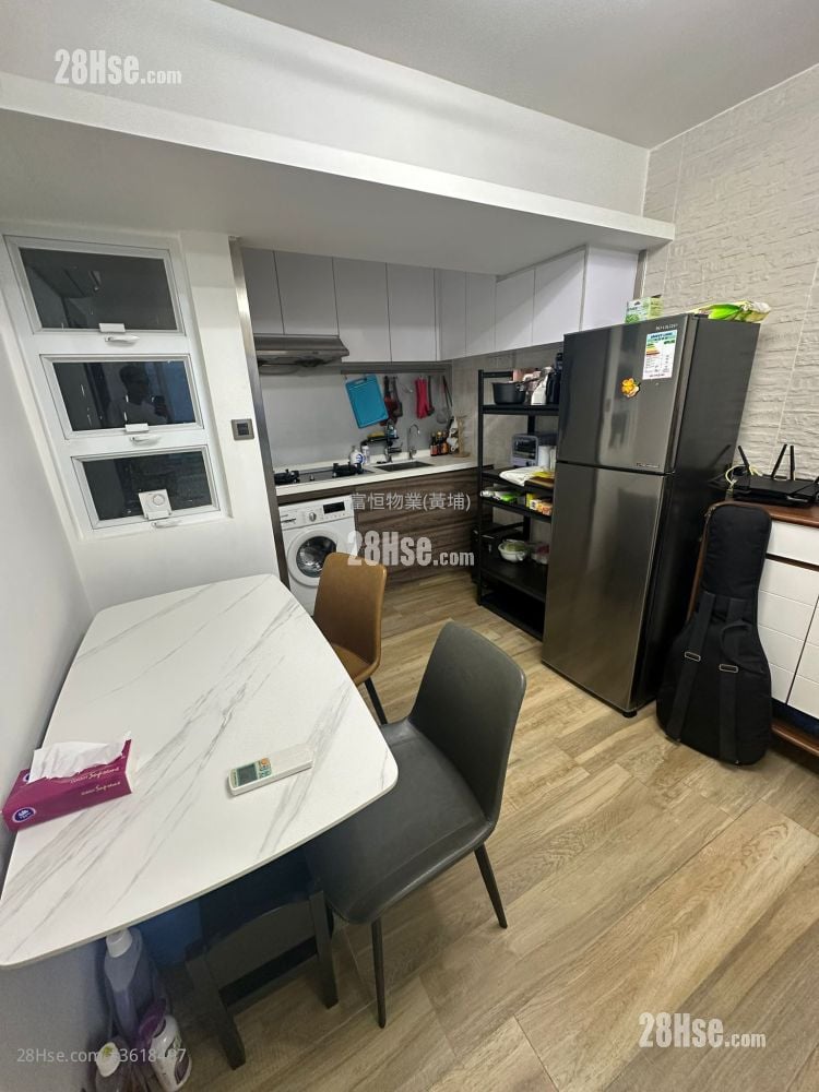 红磡湾中心 租盘 2 房 , 1 浴室 411 平方尺