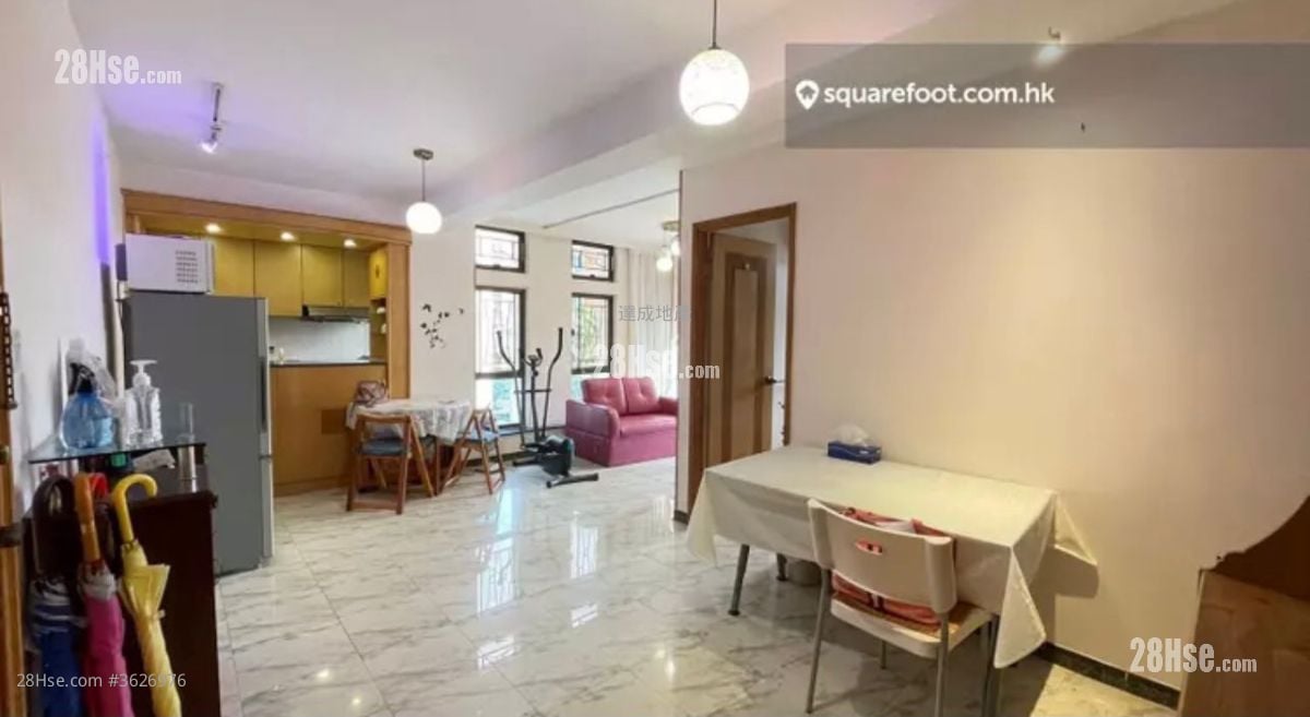 百美花園 租盤 445 平方呎