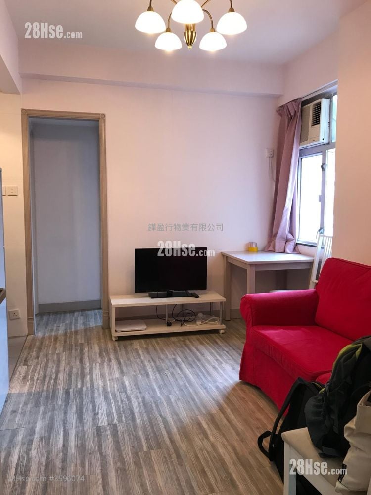 濱海大廈 租盤 2 房 , 1 浴室 336 平方呎