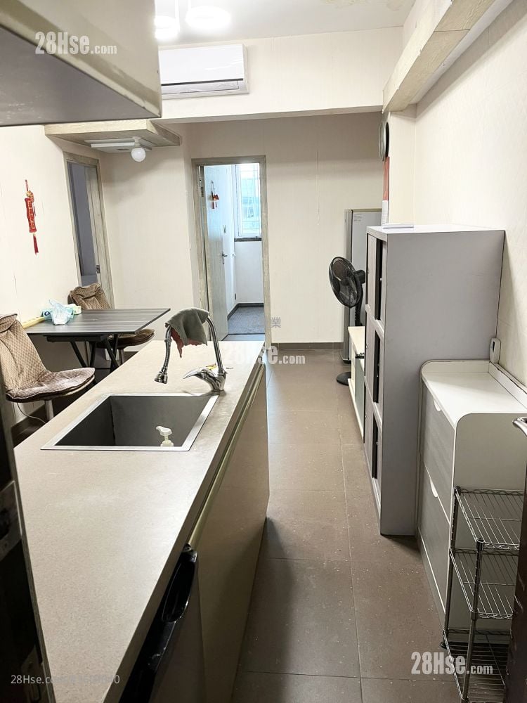 寶榮大樓 租盤 2 房 , 1 浴室 386 平方呎