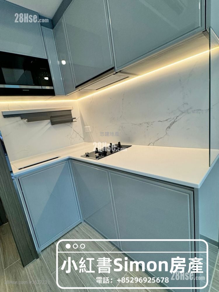 君誉峰 租盘 开放式间隔 , 1 浴室 205 平方尺