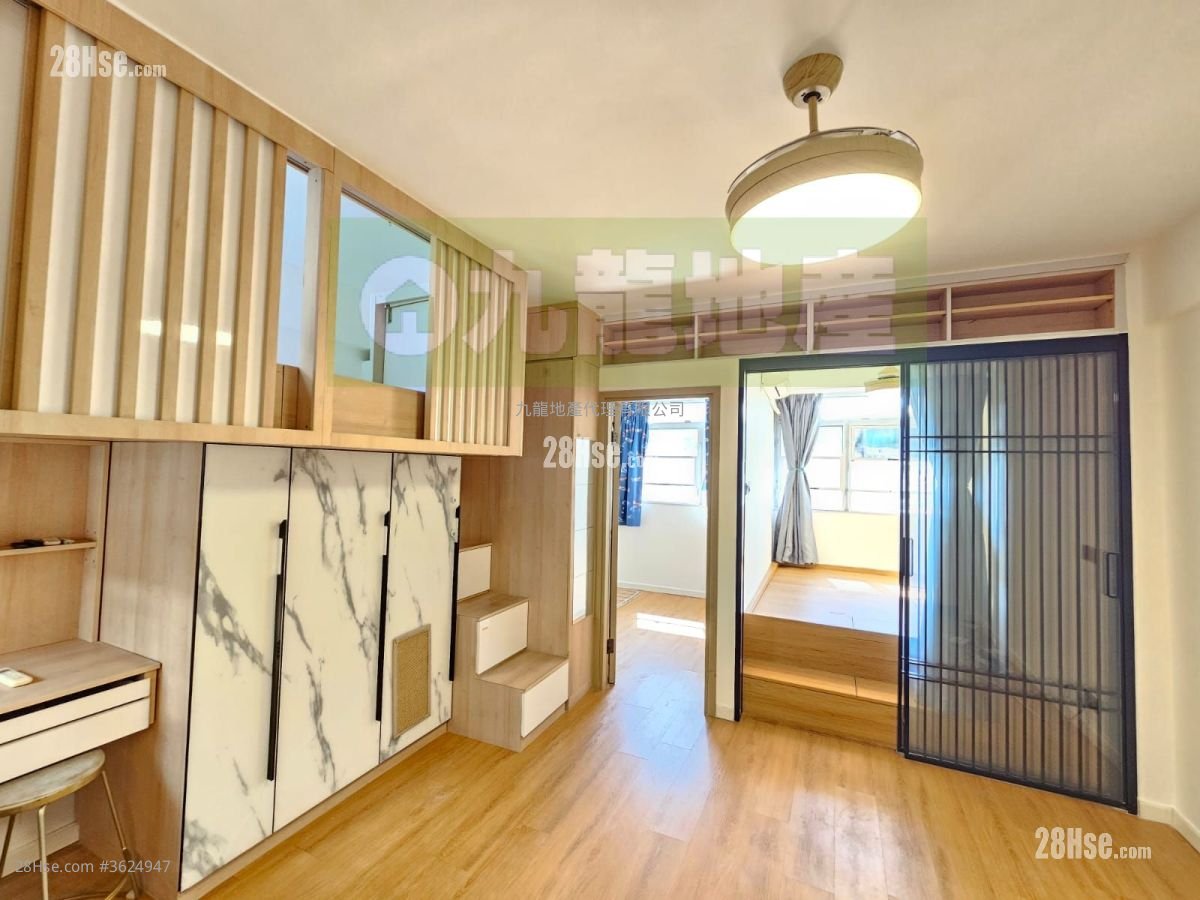 華仁大廈 租盤 3 房 , 1 浴室 410 平方呎