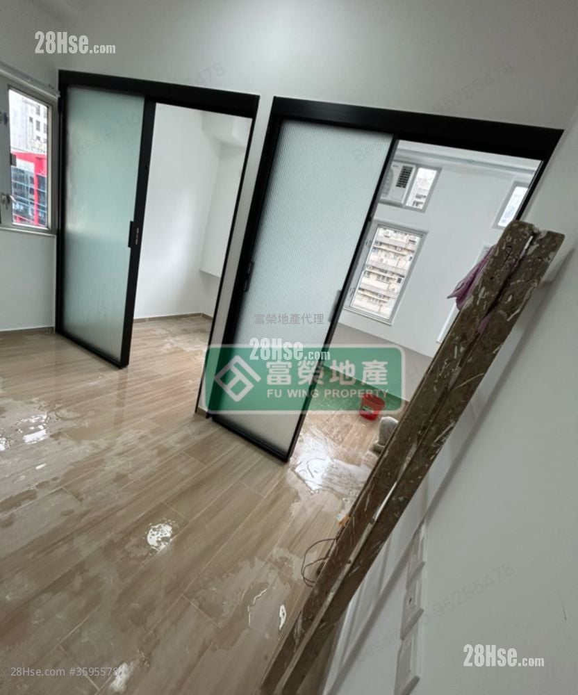 新興大廈 租盤 2 房 , 1 浴室 200 平方呎