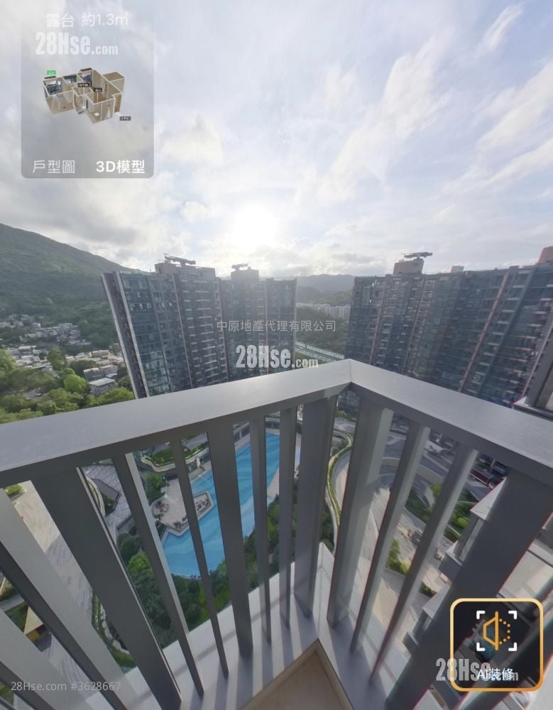 天鑽 租盤 3 房 617 平方呎