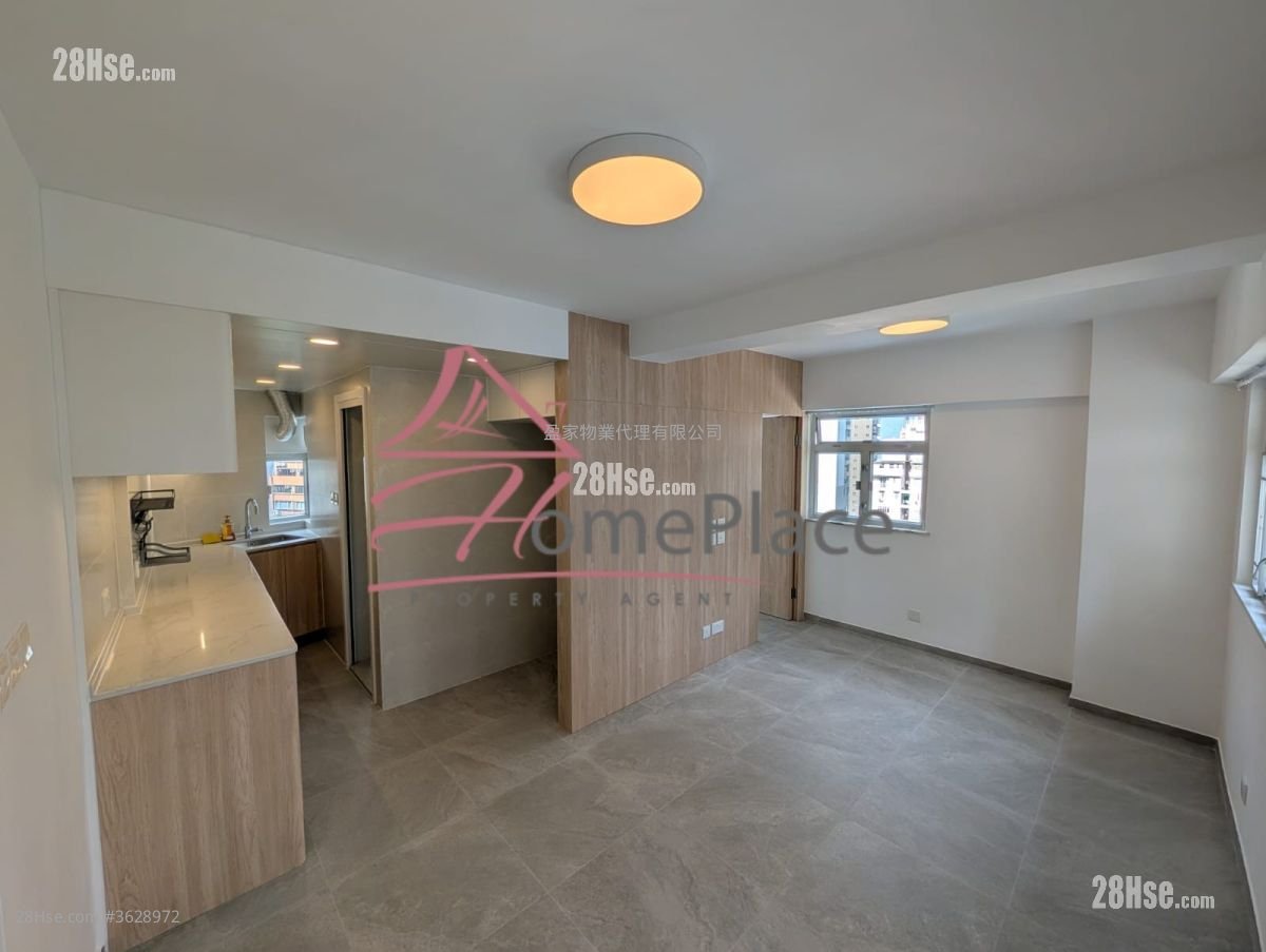 永利大厦 租盘 1 房 , 1 浴室 309 平方尺