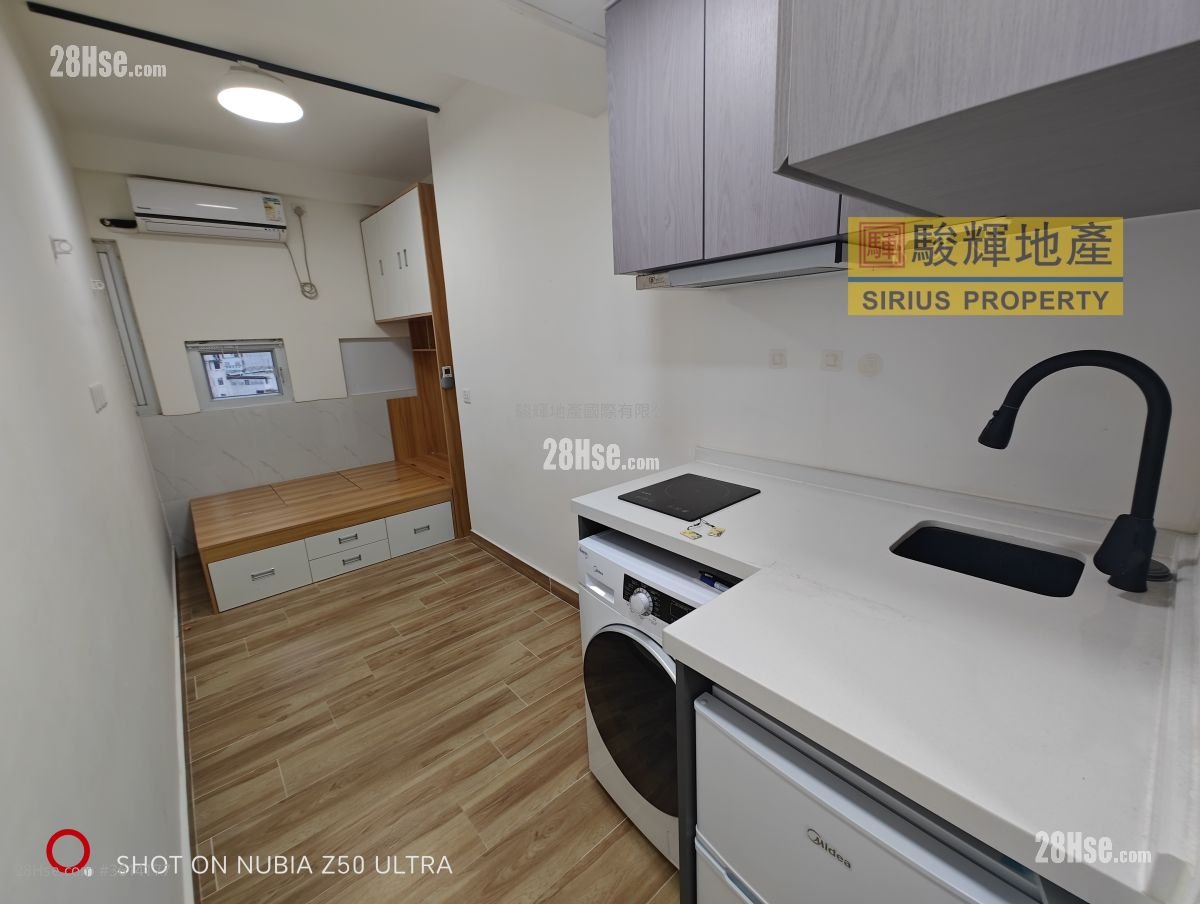 長寧大廈 租盤 開放式間隔 , 1 浴室 170 平方呎