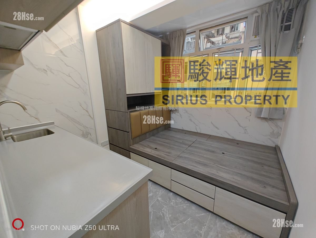 东发楼 租盘 开放式间隔 , 1 浴室 170 平方尺