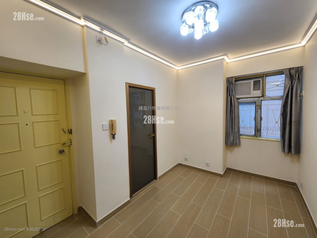 寶榮大廈 租盤 2 房 , 1 浴室 362 平方呎