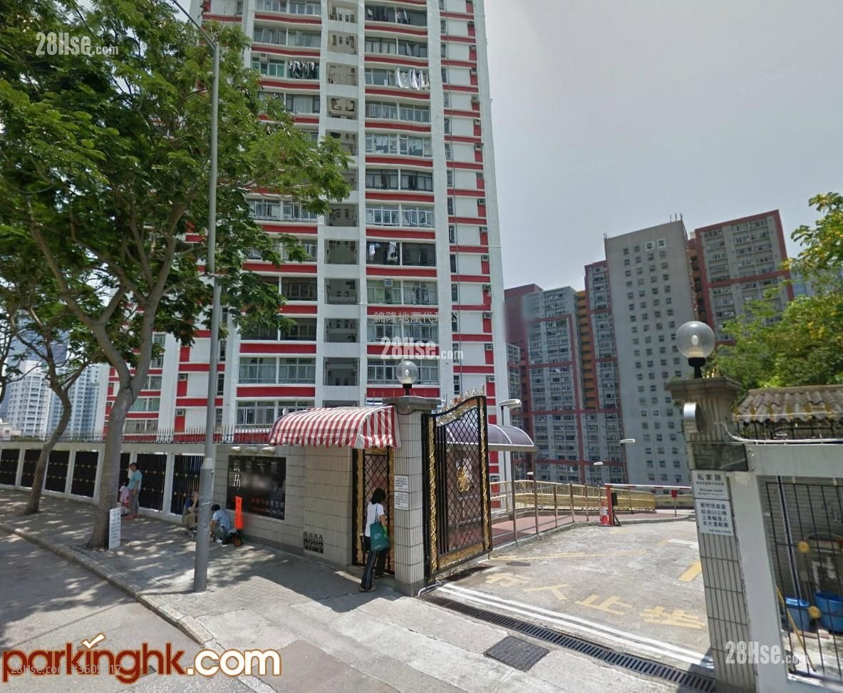 凯德大厦 租盘 2 房 , 1 浴室 547 平方尺