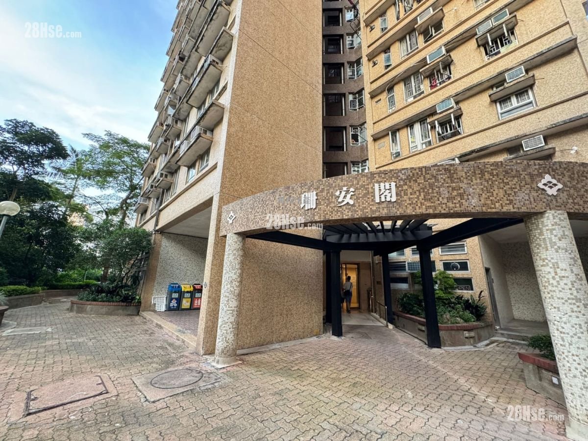 漁安苑 租盤 2 房 , 1 浴室 469 平方呎