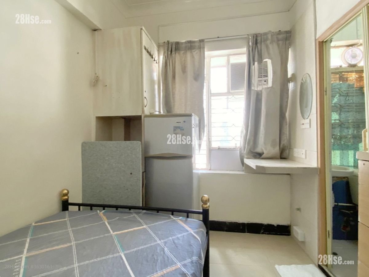 香檳大廈 租盤 開放式間隔 , 1 浴室 120 平方呎