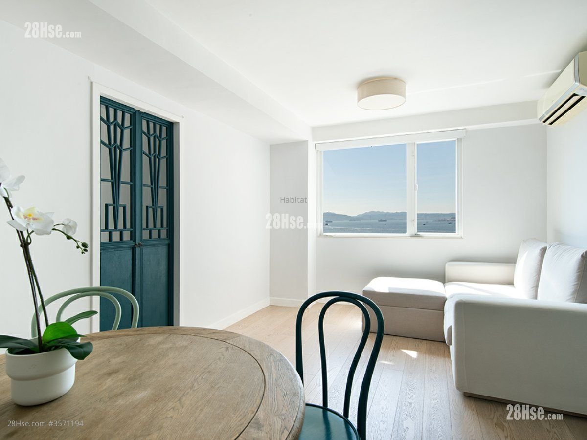 明珠閣 售盤 2 房 , 1 浴室 527 平方呎