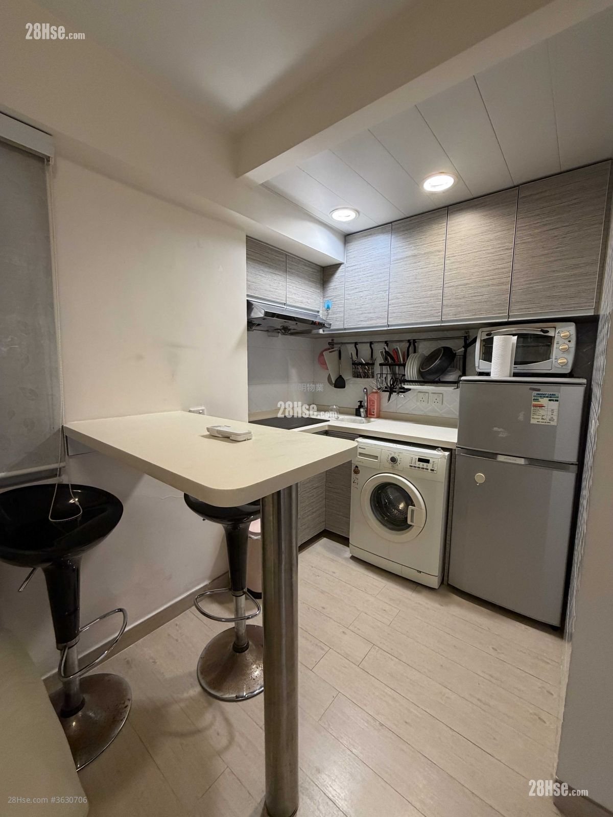 中源中心 租盘 开放式间隔 , 1 浴室 285 平方尺