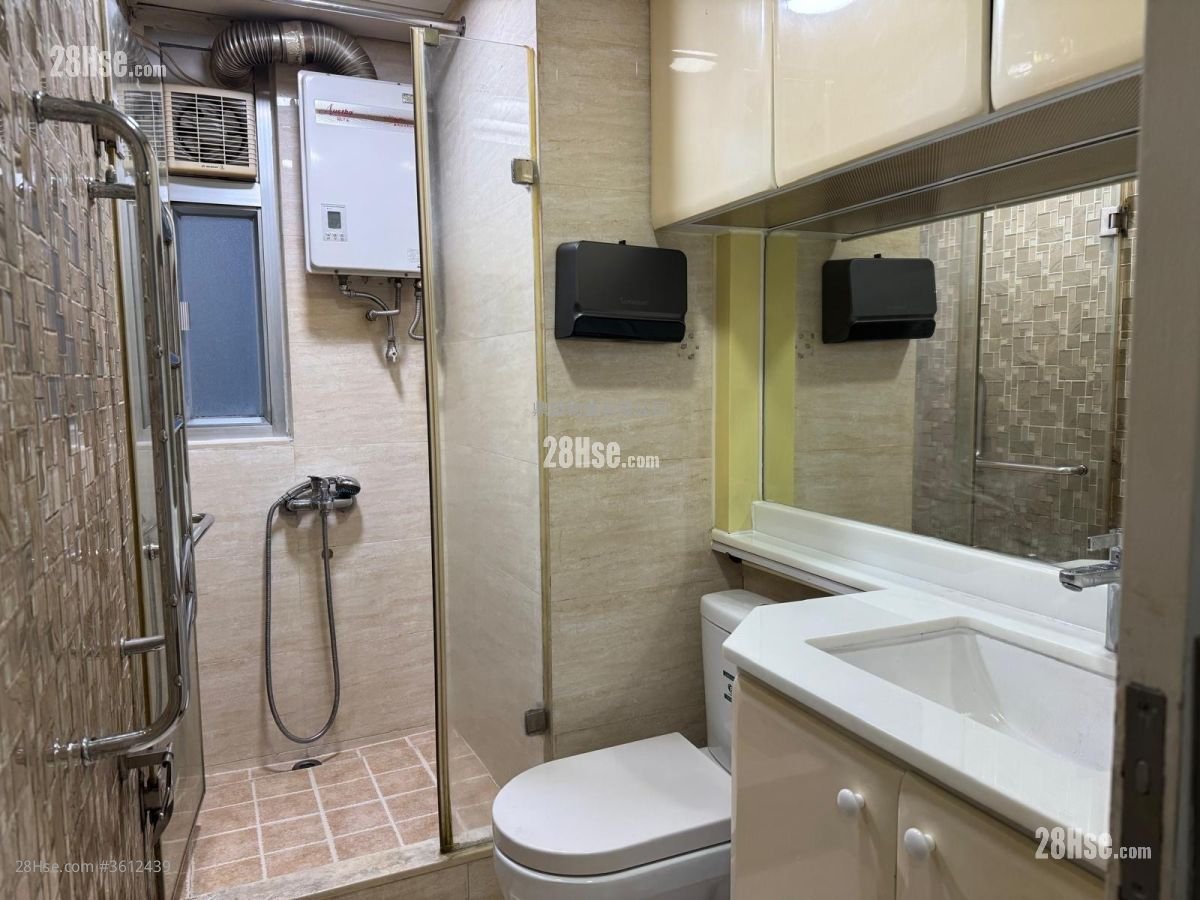 海和苑 租盤 2 房 , 1 浴室 432 平方呎