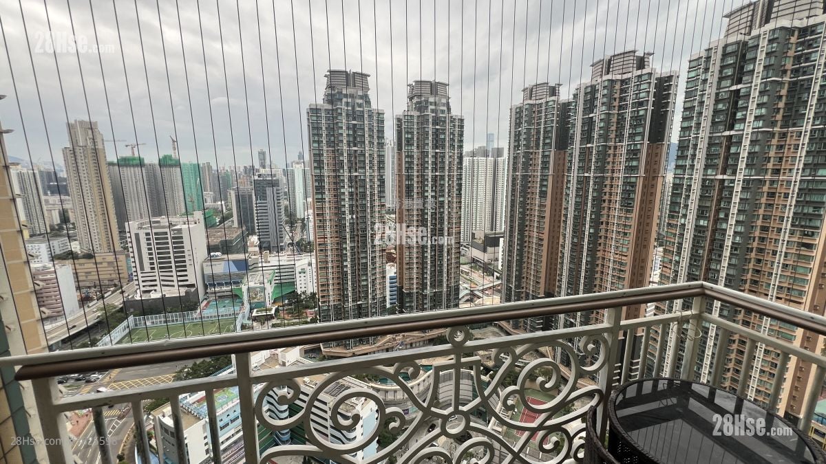 泓景臺 租盤 2 房 , 1 浴室 492 平方呎