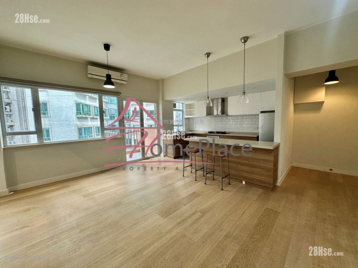 嘉輝大廈 租盤 2 房 , 1 浴室 842 平方呎