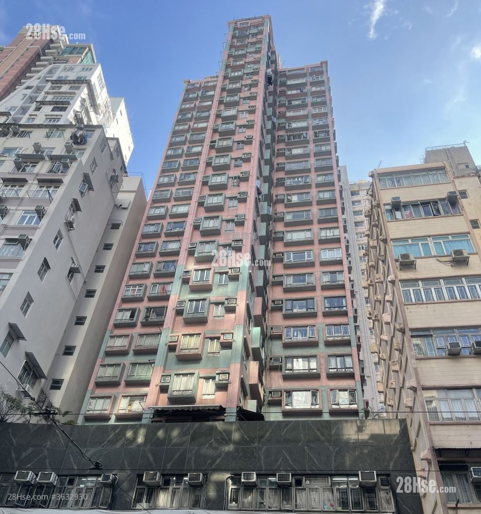 福怡大廈 售盤 2 房 , 1 浴室 345 平方呎