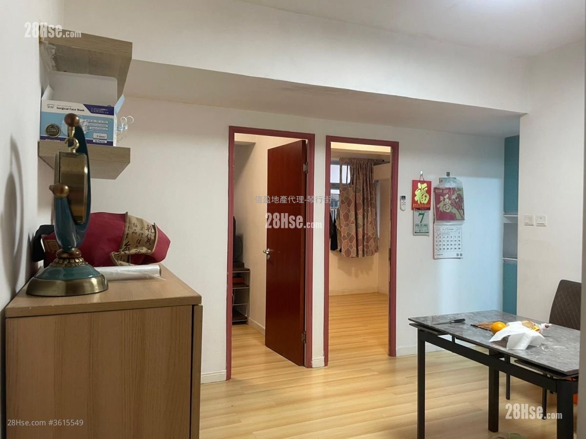 幸福大楼 租盘 2 房 , 1 浴室 638 平方尺