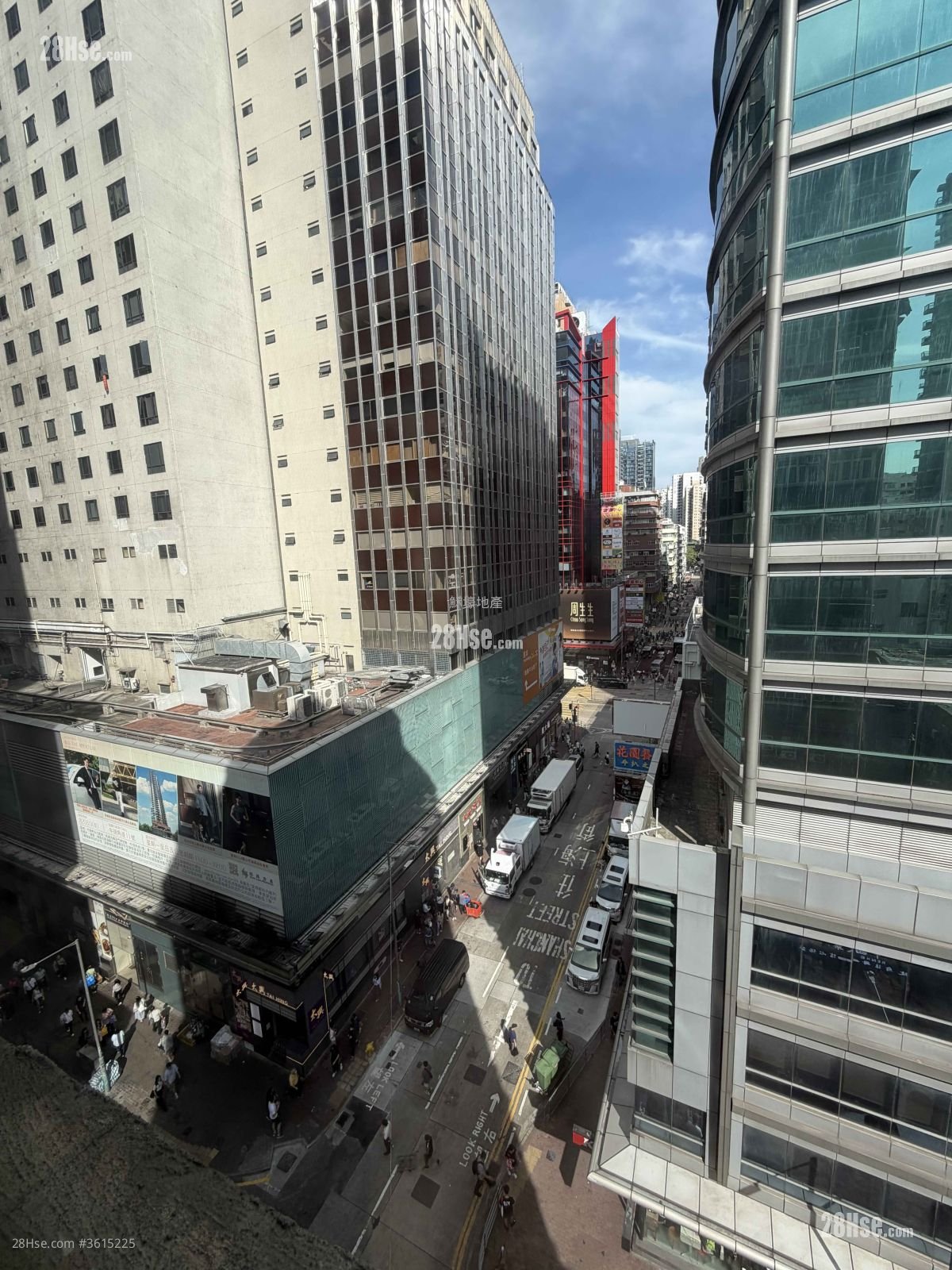 华美大楼 租盘 开放式间隔 , 1 浴室 313 平方尺