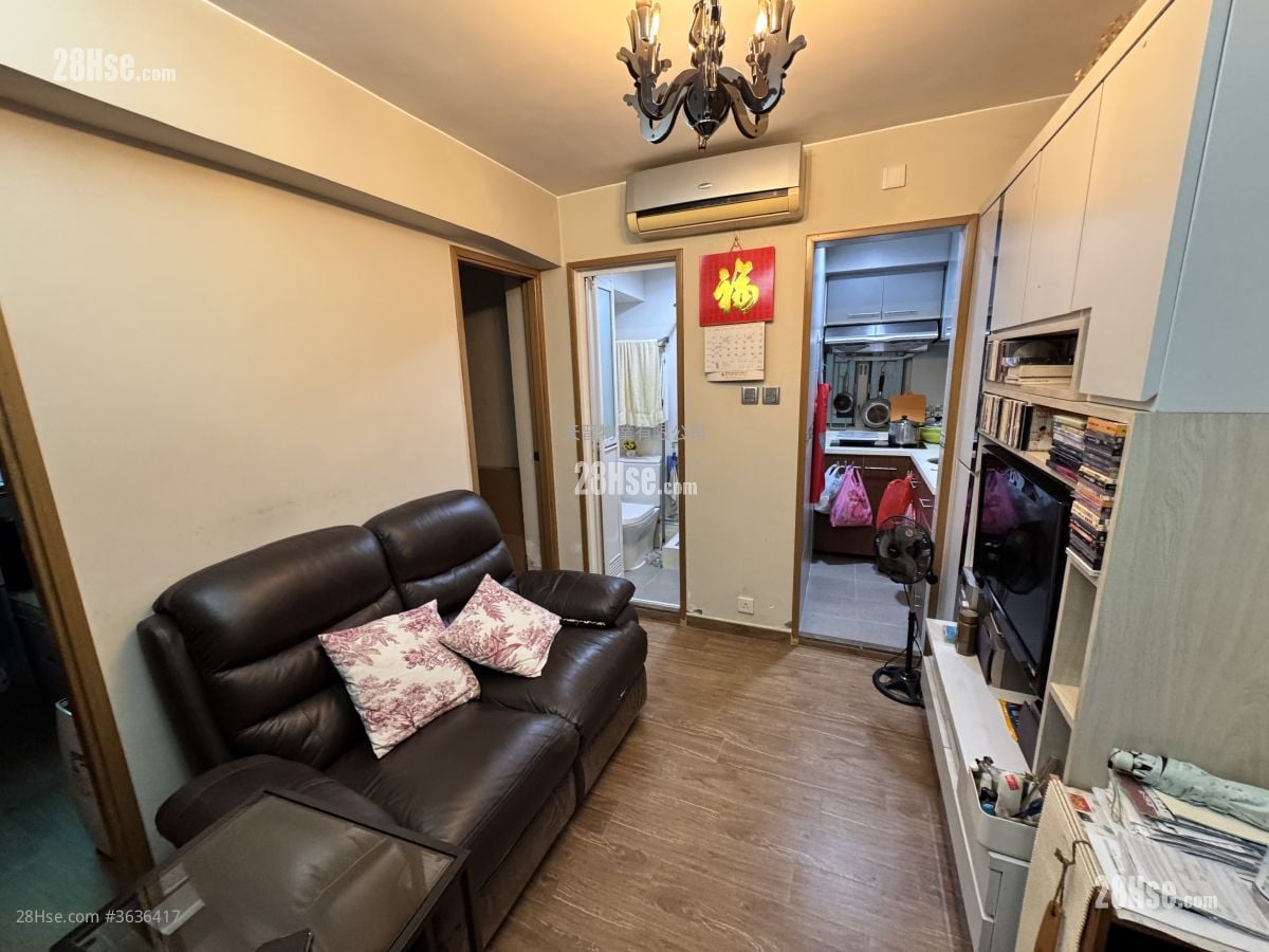 必發樓 售盤 2 房 , 1 浴室 304 平方呎