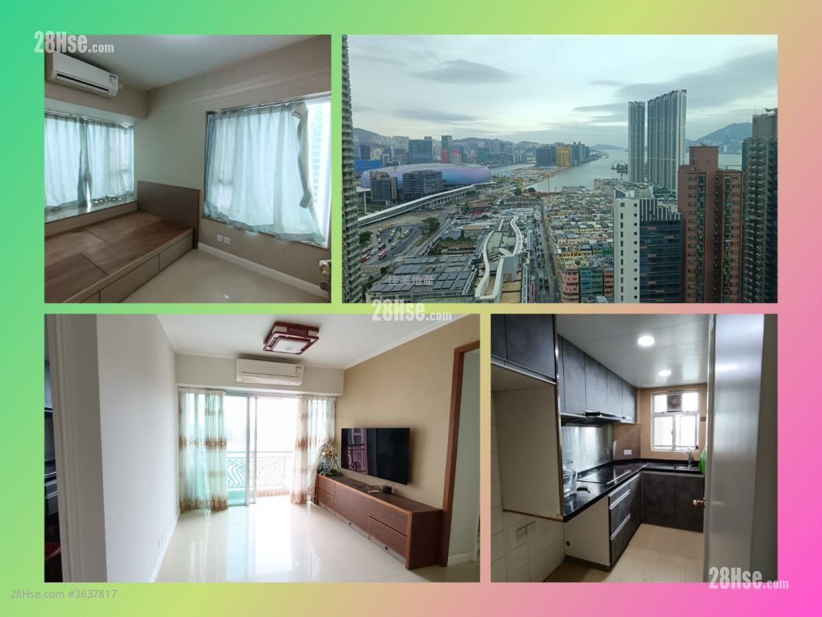 傲雲峰 租盤 2 房 , 1 浴室 540 平方呎