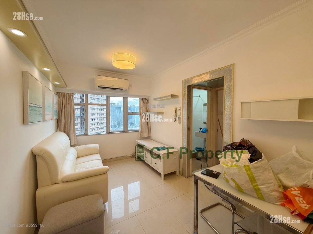 悅麗苑 租盤 2 房 , 1 浴室 420 平方呎