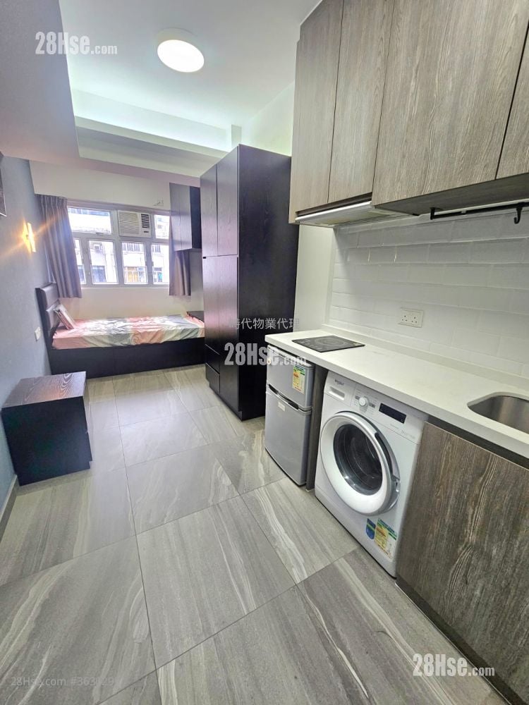 海外大厦 租盘 开放式间隔 , 1 浴室 200 平方尺