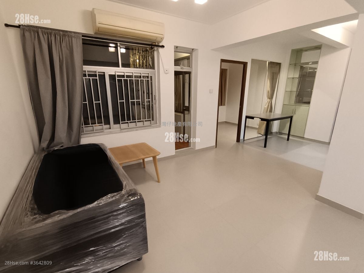 海湾大厦 租盘 3 房 , 2 浴室 830 平方尺