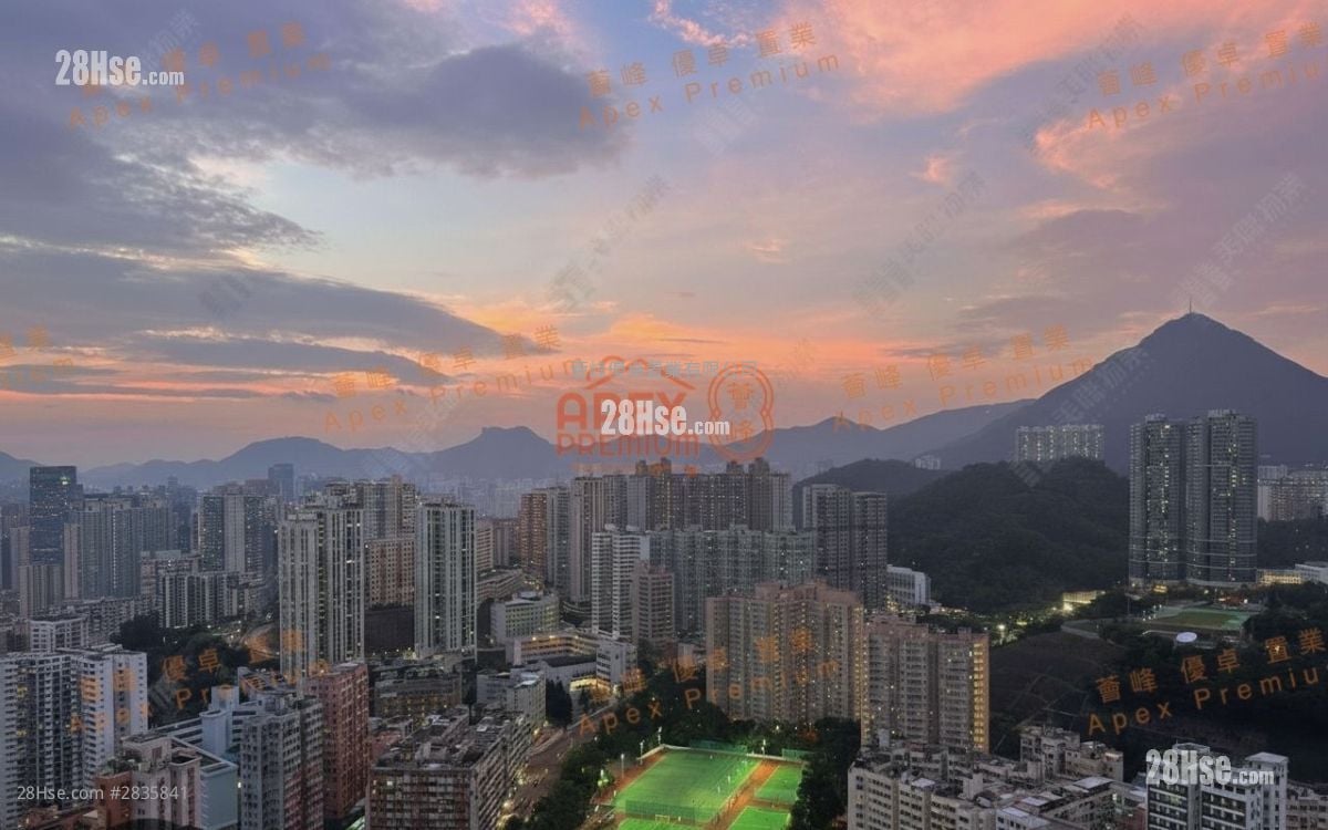 凱滙 租盤 2 房 , 1 浴室 592 平方呎