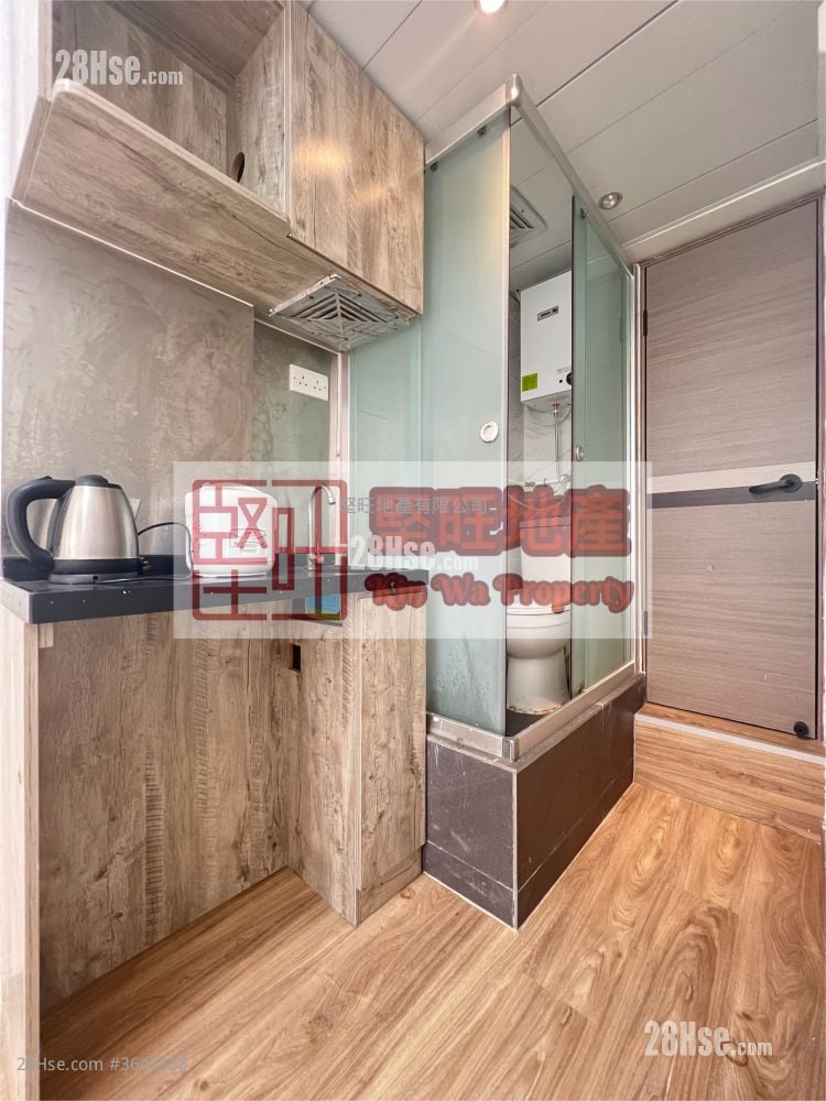 单幢楼房 租盘 开放式间隔 , 1 浴室 90 平方尺