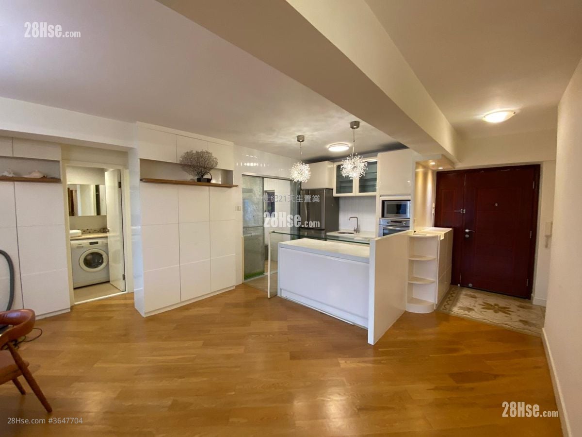 香港黄金海岸 租盘 4 房 , 2 浴室 1,052 平方尺