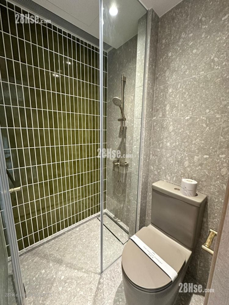 柏蔚森 租盤 2 房 , 1 浴室 383 平方呎