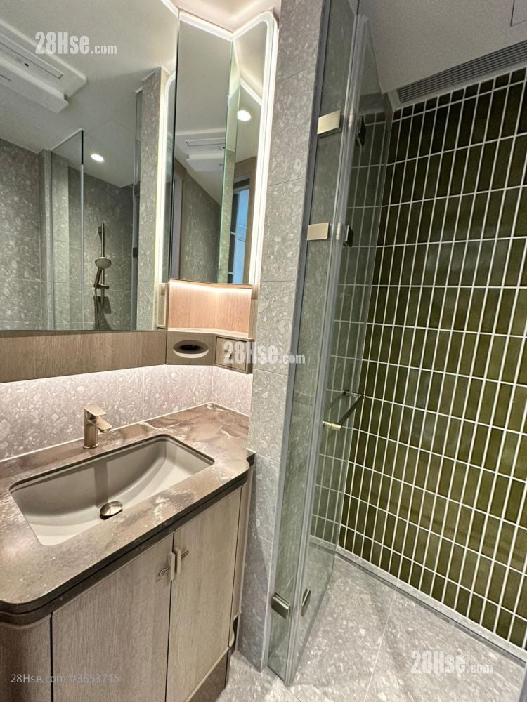 柏蔚森 租盤 2 房 , 1 浴室 383 平方呎