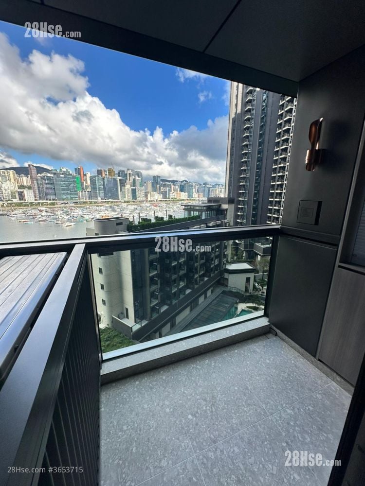 柏蔚森 租盤 2 房 , 1 浴室 383 平方呎