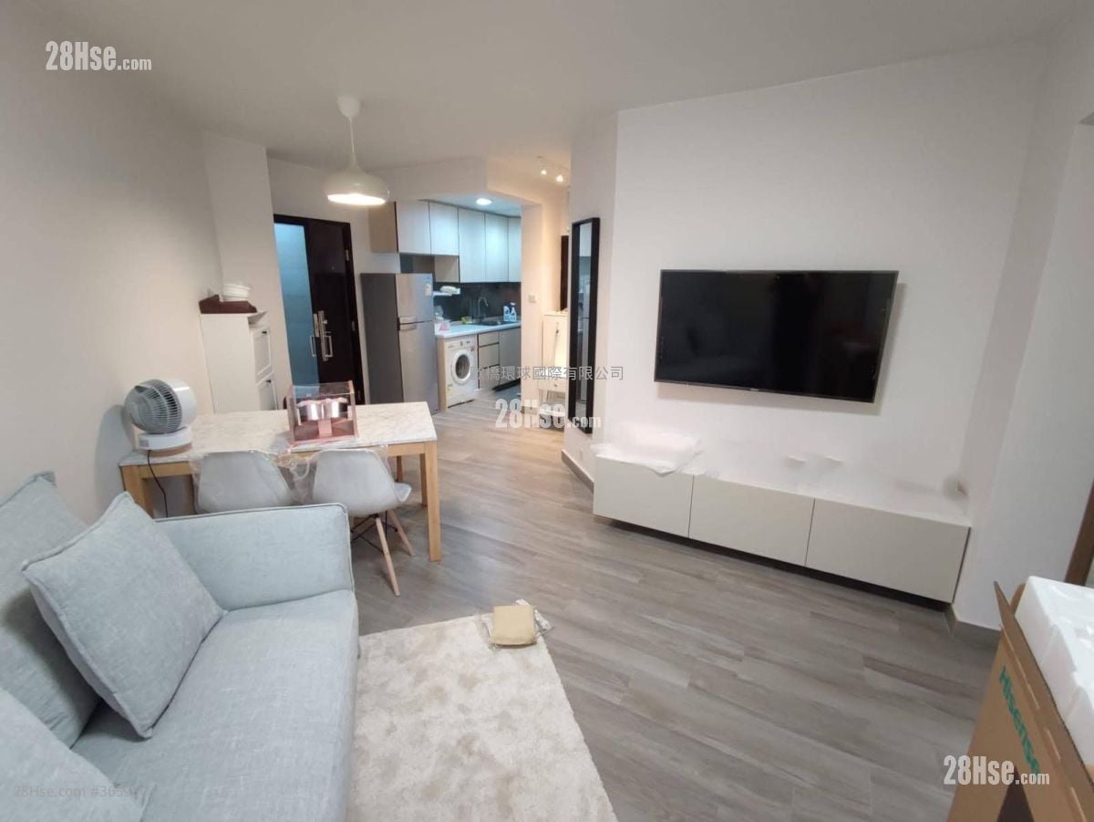 豫苑 售盘 2 房 , 1 浴室 587 平方尺