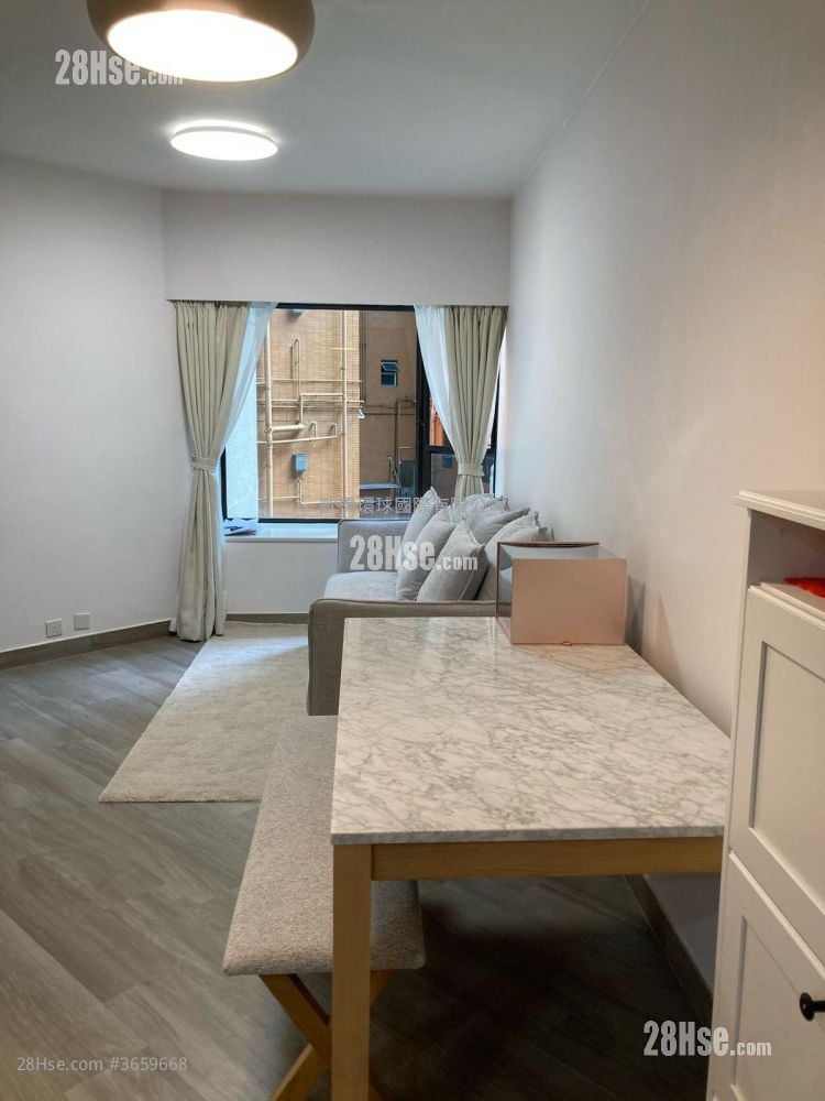 豫苑 售盘 2 房 , 1 浴室 587 平方尺