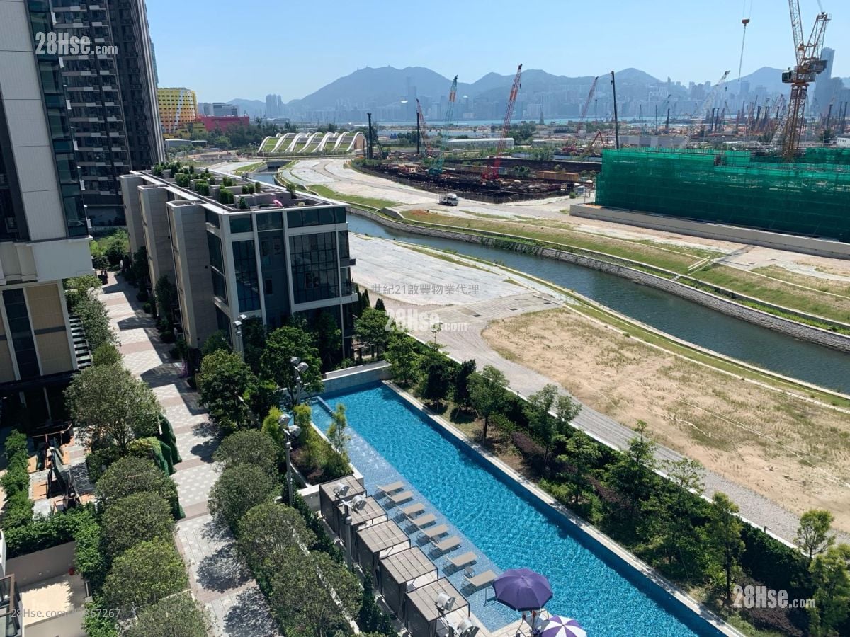 Oasis Kai Tak Rental 2 Bedrooms , 1 Bathroom 508 ft²