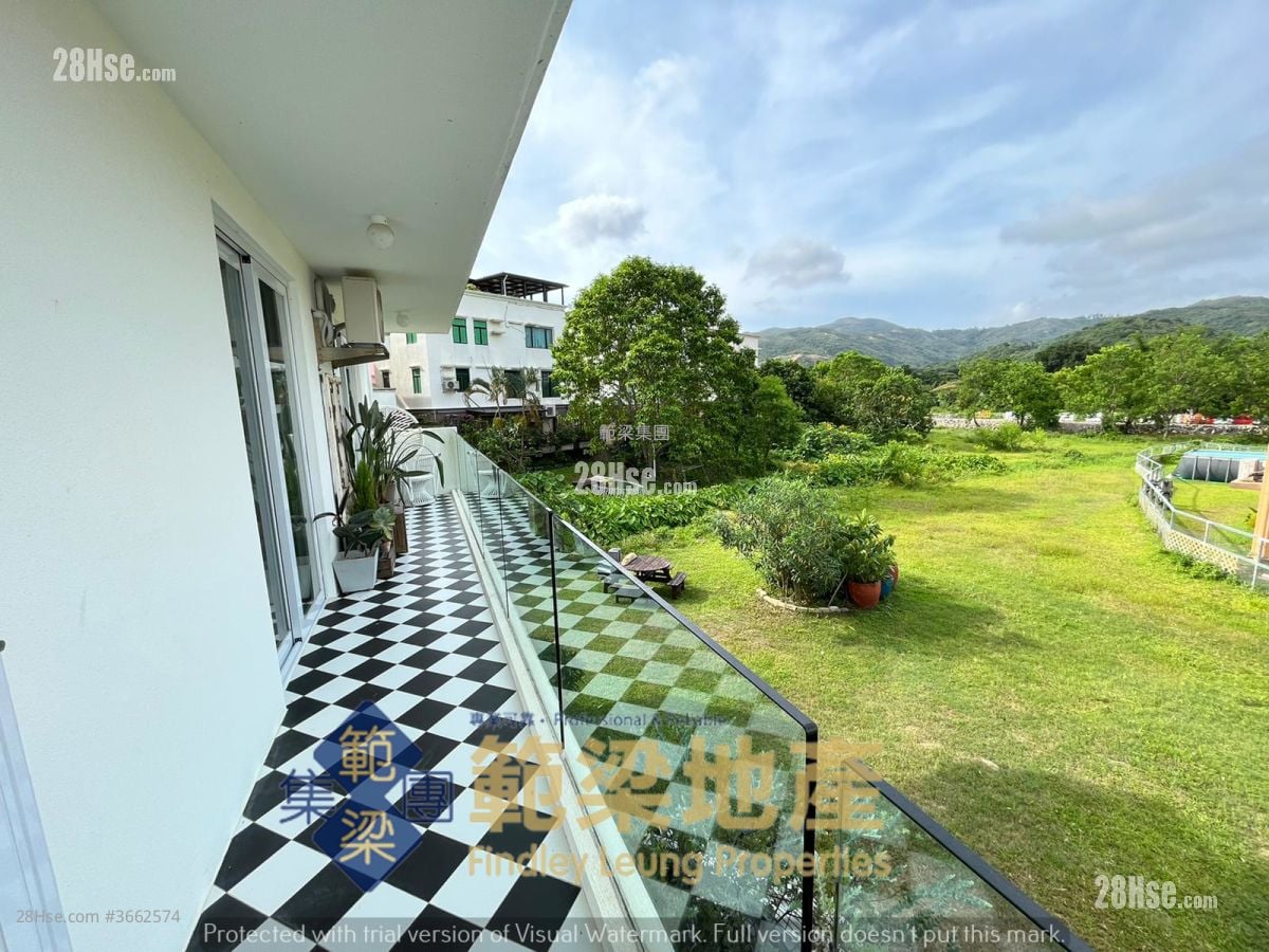 梅窝鹿地塘村 租盘 3 房 , 2 浴室 1,400 平方尺