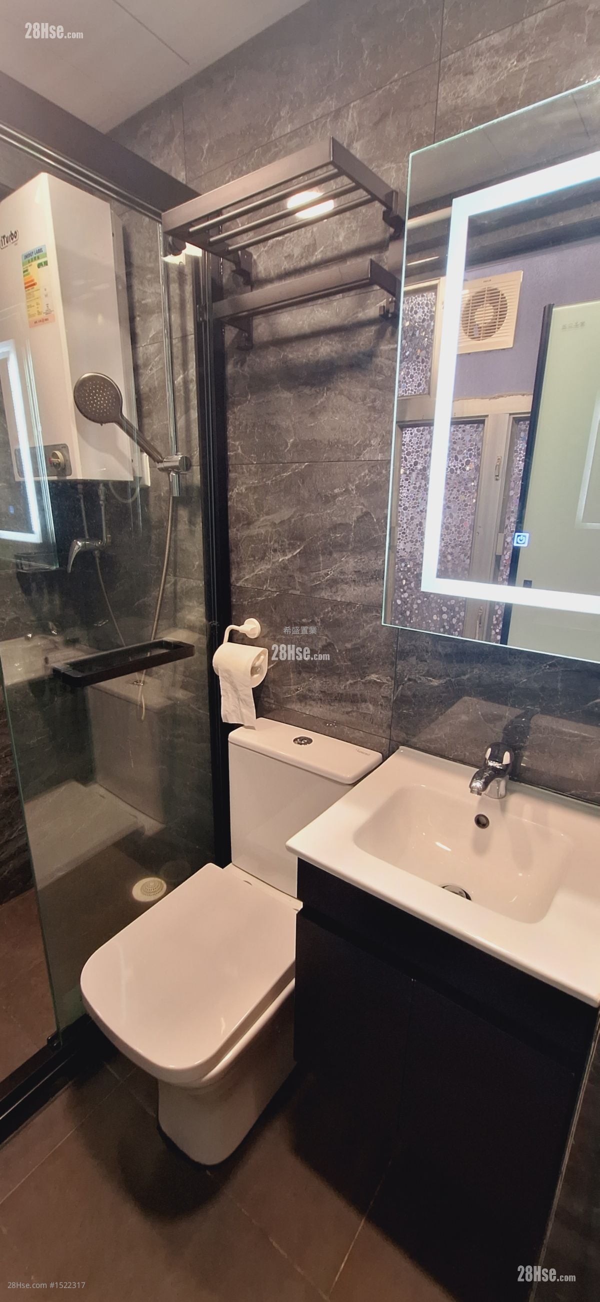 唐樓 租盤 開放式間隔 , 1 浴室 100 平方呎