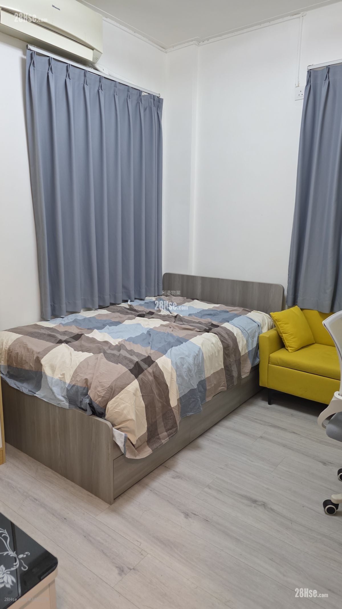 华尔大厦 租盘 开放式间隔 , 1 浴室 150 平方尺