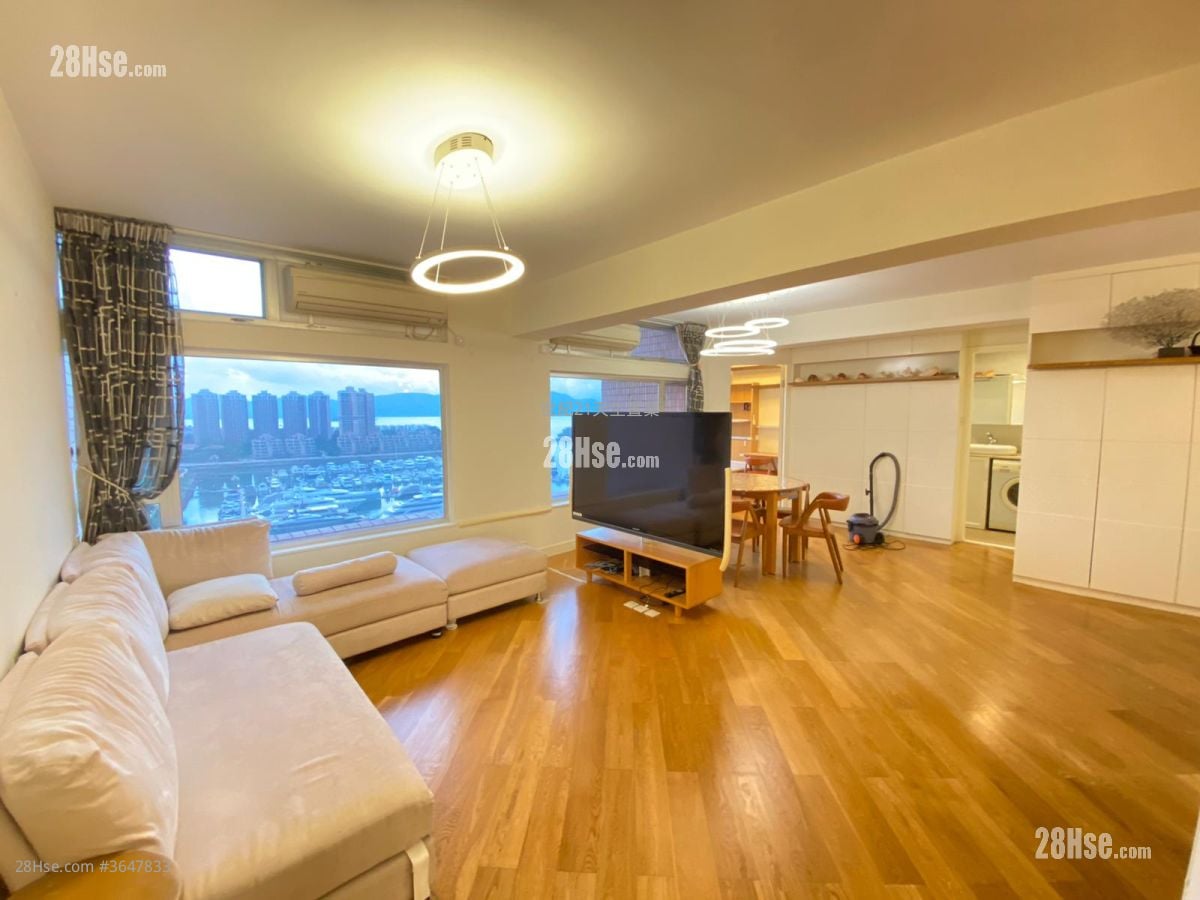 香港黄金海岸 租盘 4 房 , 2 浴室 1,052 平方尺