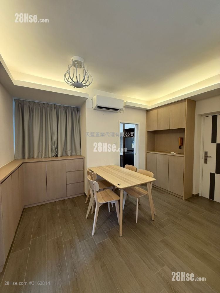 乐满大厦 租盘 2 房 , 1 浴室 424 平方尺