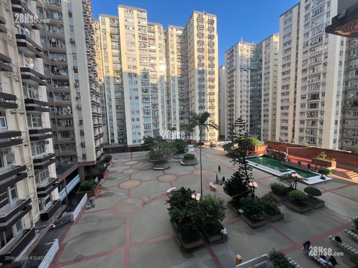 美孚新邨 租盘 3 房 , 2 浴室 827 平方尺