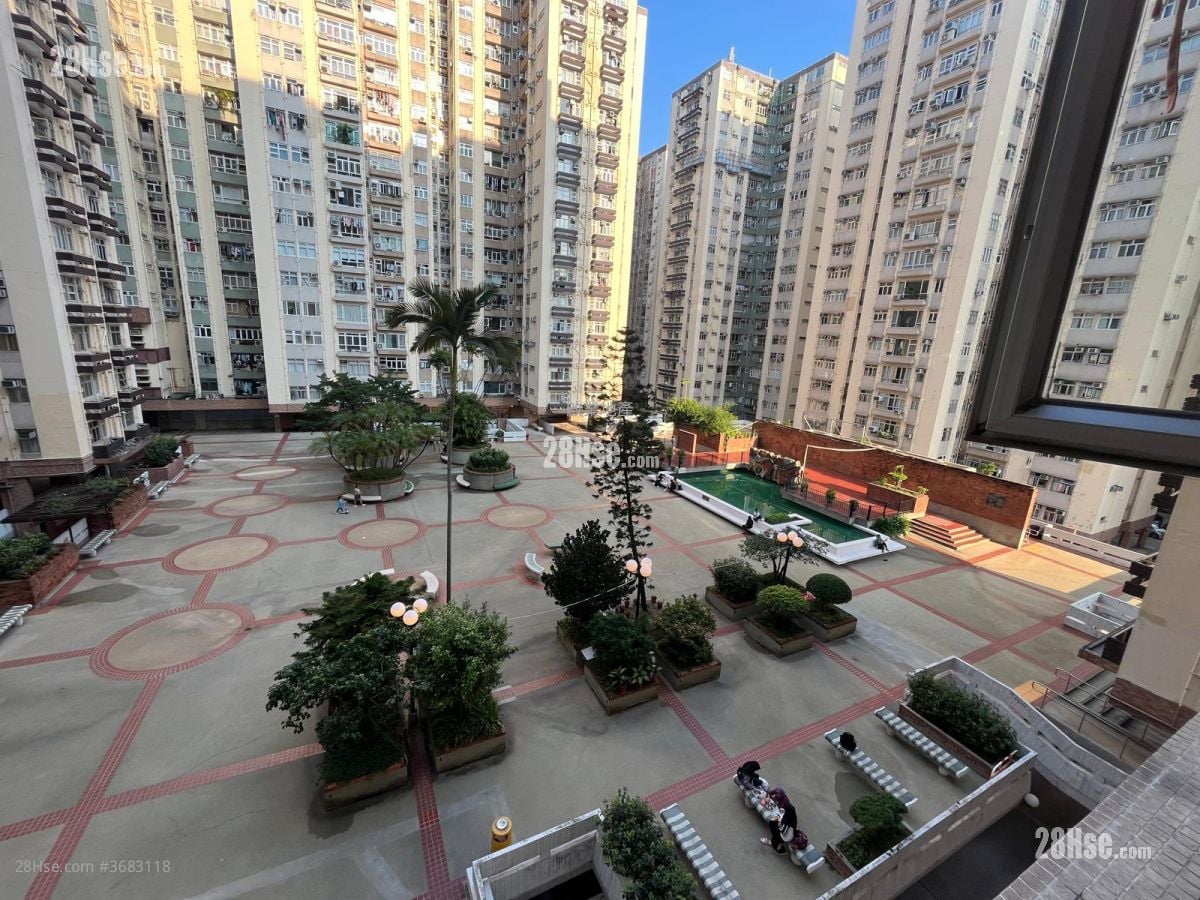 美孚新邨 租盘 3 房 , 2 浴室 827 平方尺