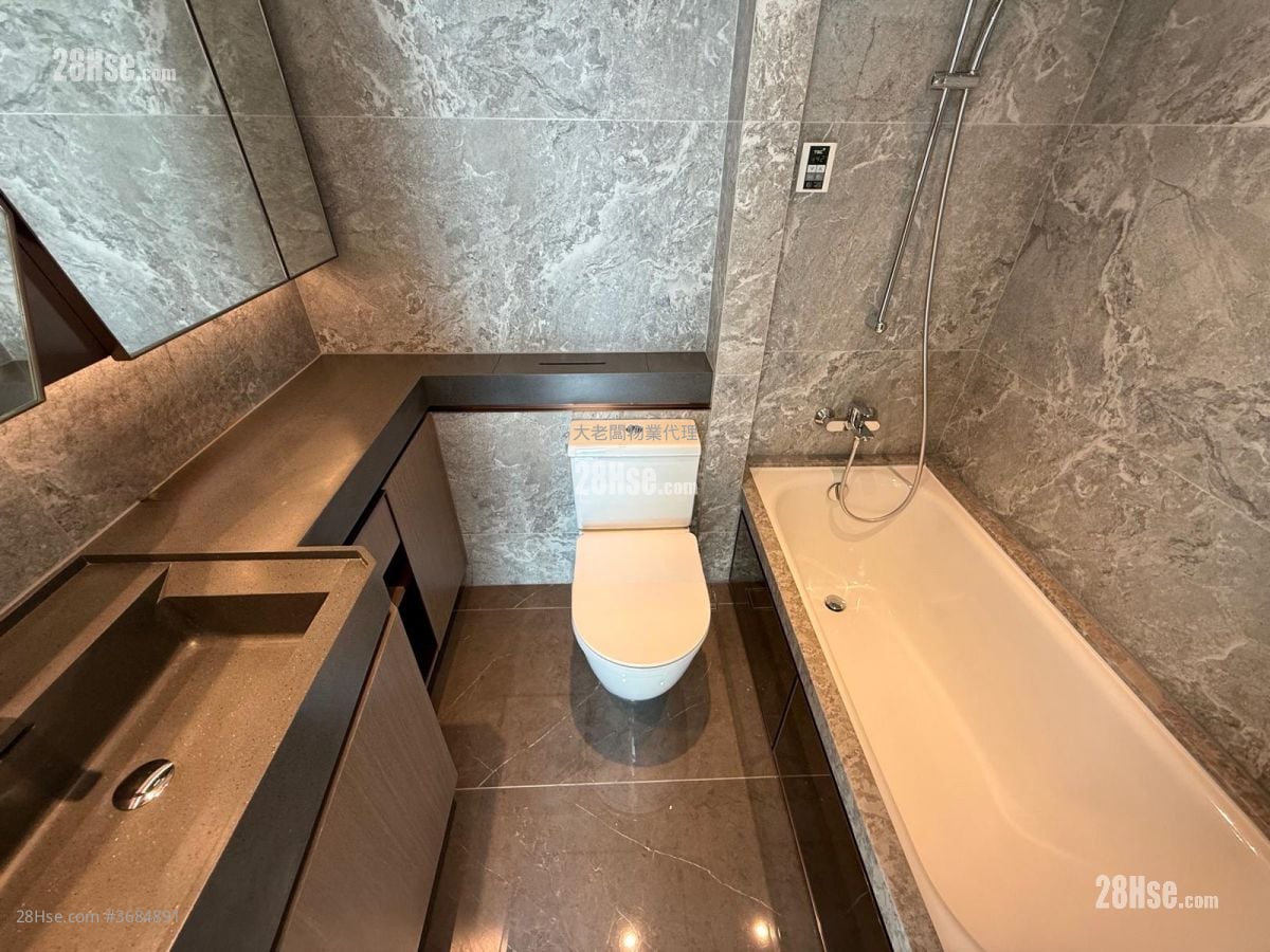 维港双钻 售盘 2 房 , 1 浴室 494 平方尺